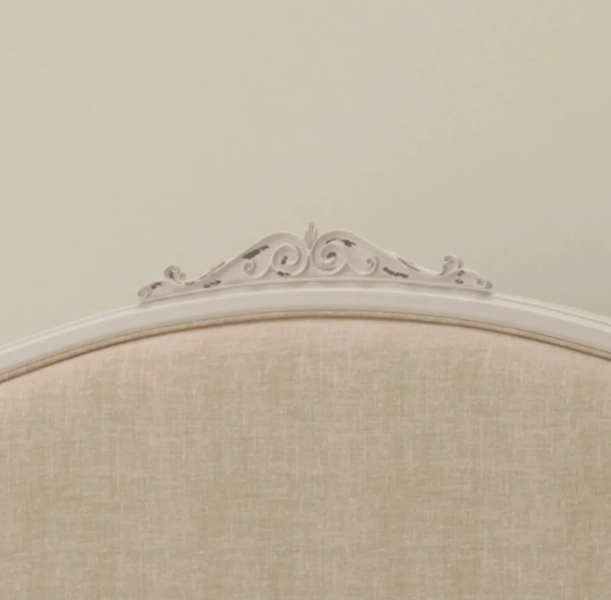 Willis & Gambier Ivory Upholstered Bed Frame